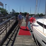 Happy owners of a Jeanneau 469